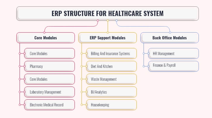 Healthcare ERP Structure 