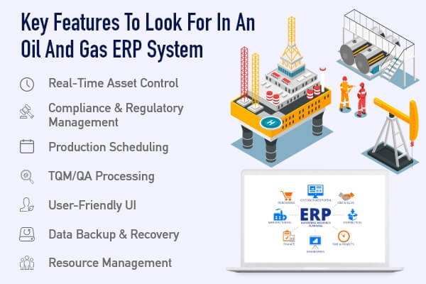 Features for Oil n Gas ERP Development