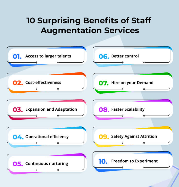 Advantages of Staff Augmentation